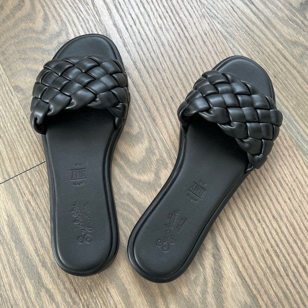 Seychelles Bellisima Slide Sandal
8.5M, BLACK V-LEATHER